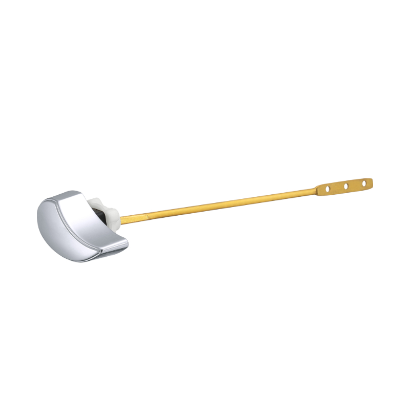 Moon Shaped Side Mount Zinc Alloy Toilet Flush Handle