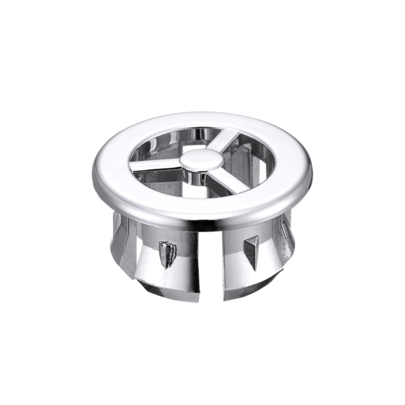 Wheel Shaped Plastic Basin Overflow Cover