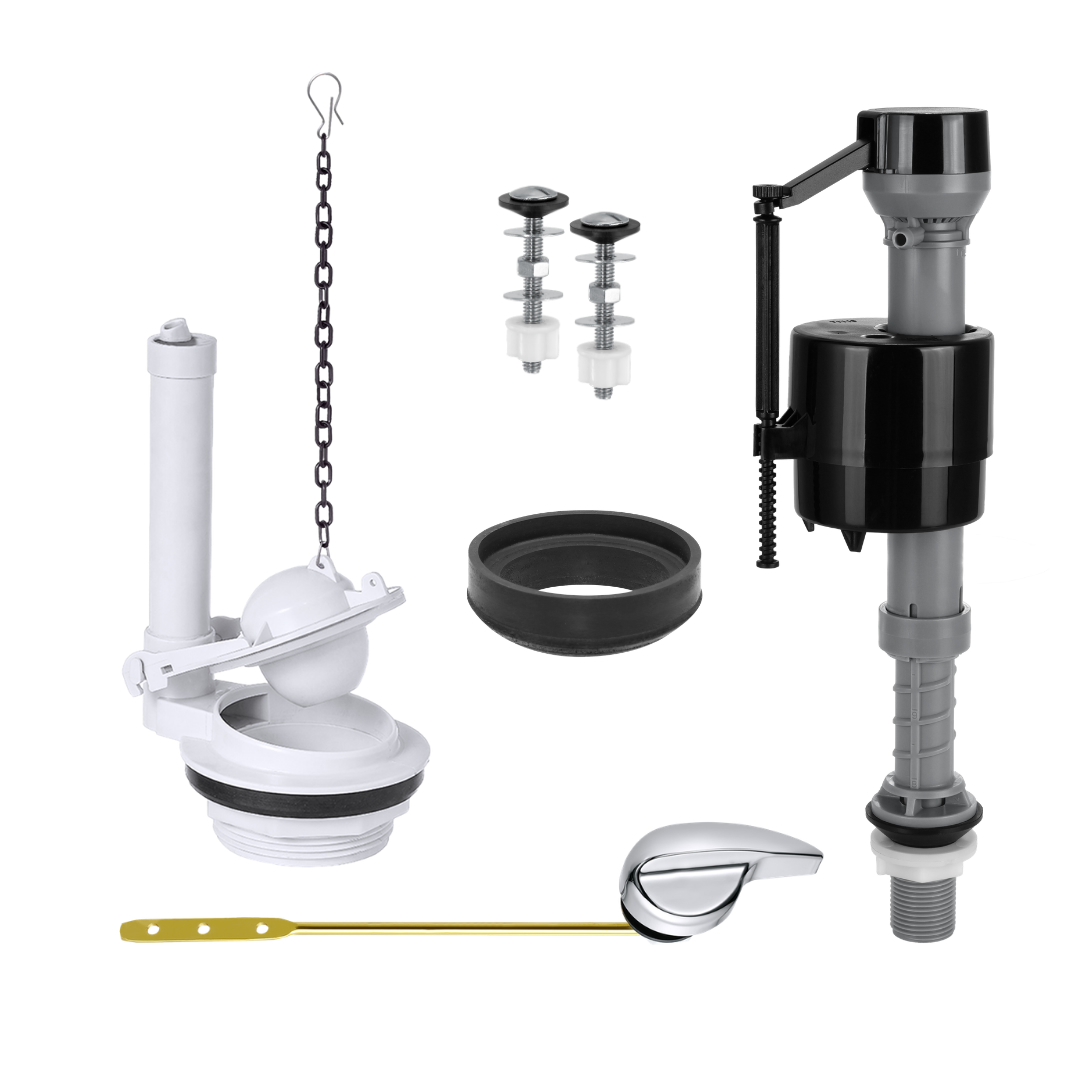 3-Zoll-Toilettenspülkasten-Reparaturset mit verstellbarem 15/16-14 NPSM-Füllventil | Produktübersicht